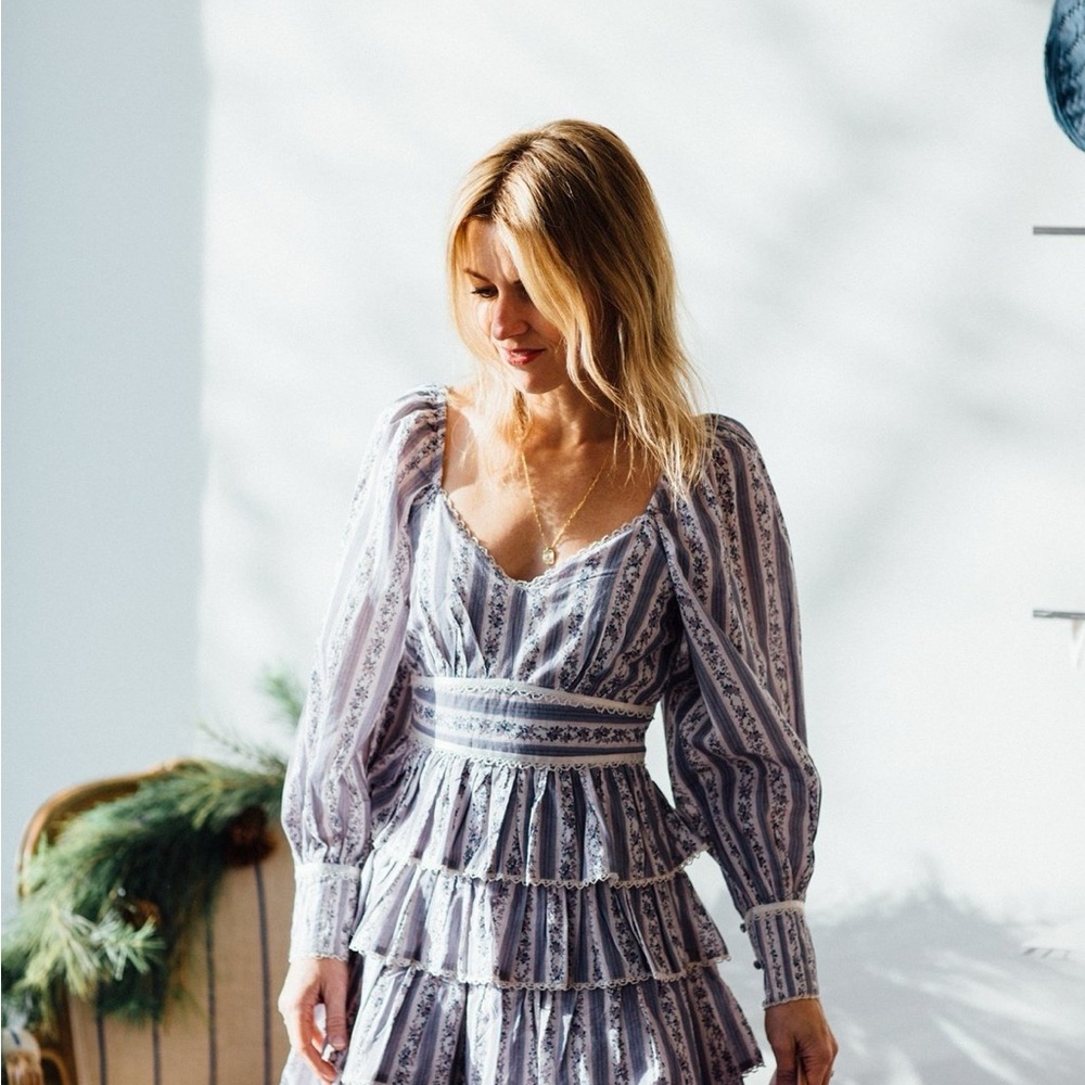 LoveShackFancy Astor Mini Dress Size 2